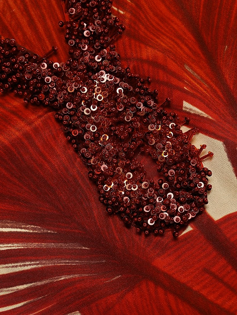 Southern Tropics Silk Maxi Dress