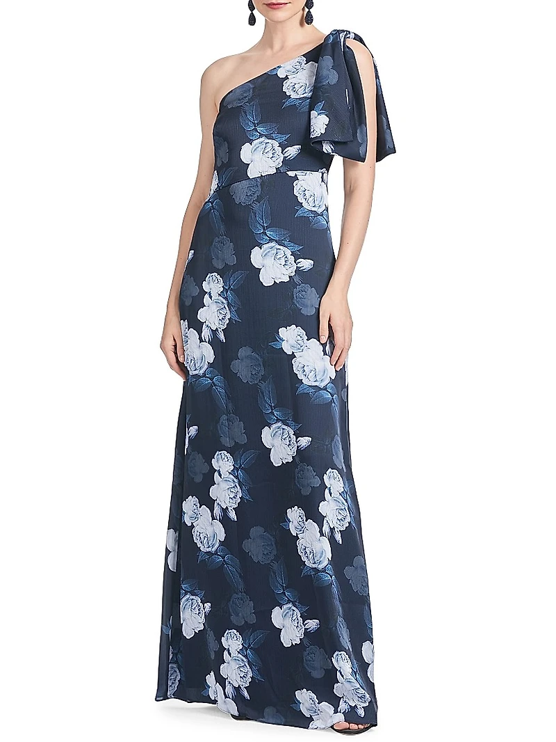 Chelsea Floral Georgette Gown