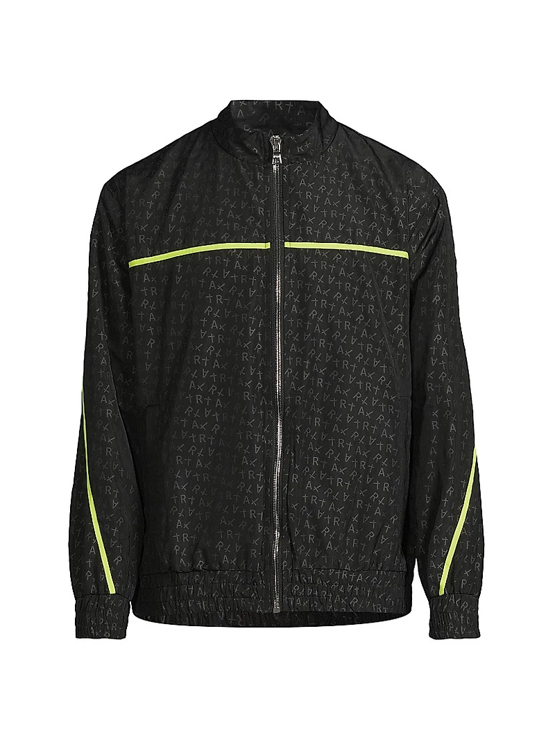 Melvin Logo Print Windbreaker Jacket