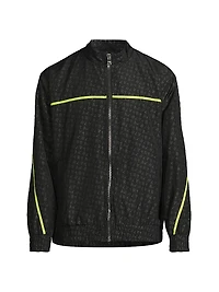 Melvin Logo Print Windbreaker Jacket