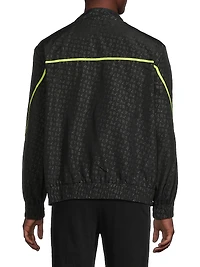 Melvin Logo Print Windbreaker Jacket
