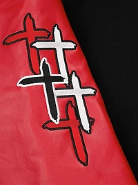 Marty Flame Logo Varsity Jacket