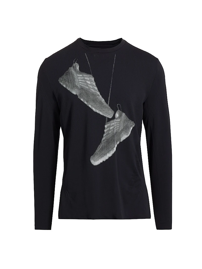 MM6 Maison Margiela x Salomon Sneaker Long-Sleeve T-Shirt