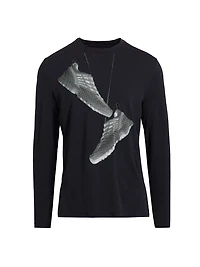 MM6 Maison Margiela x Salomon Sneaker Long-Sleeve T-Shirt