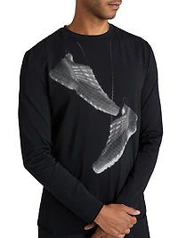 MM6 Maison Margiela x Salomon Sneaker Long-Sleeve T-Shirt