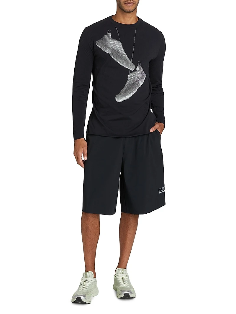 MM6 Maison Margiela x Salomon Sneaker Long-Sleeve T-Shirt