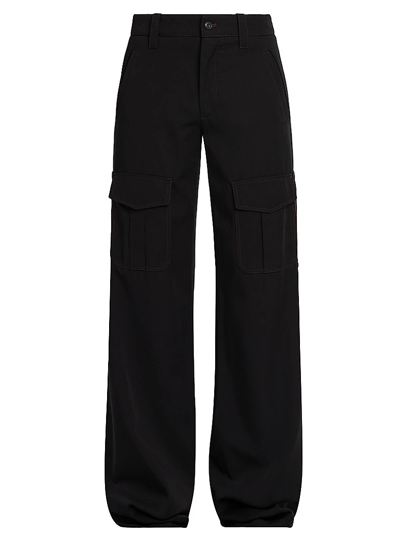 Low-Rise Cargo Pants