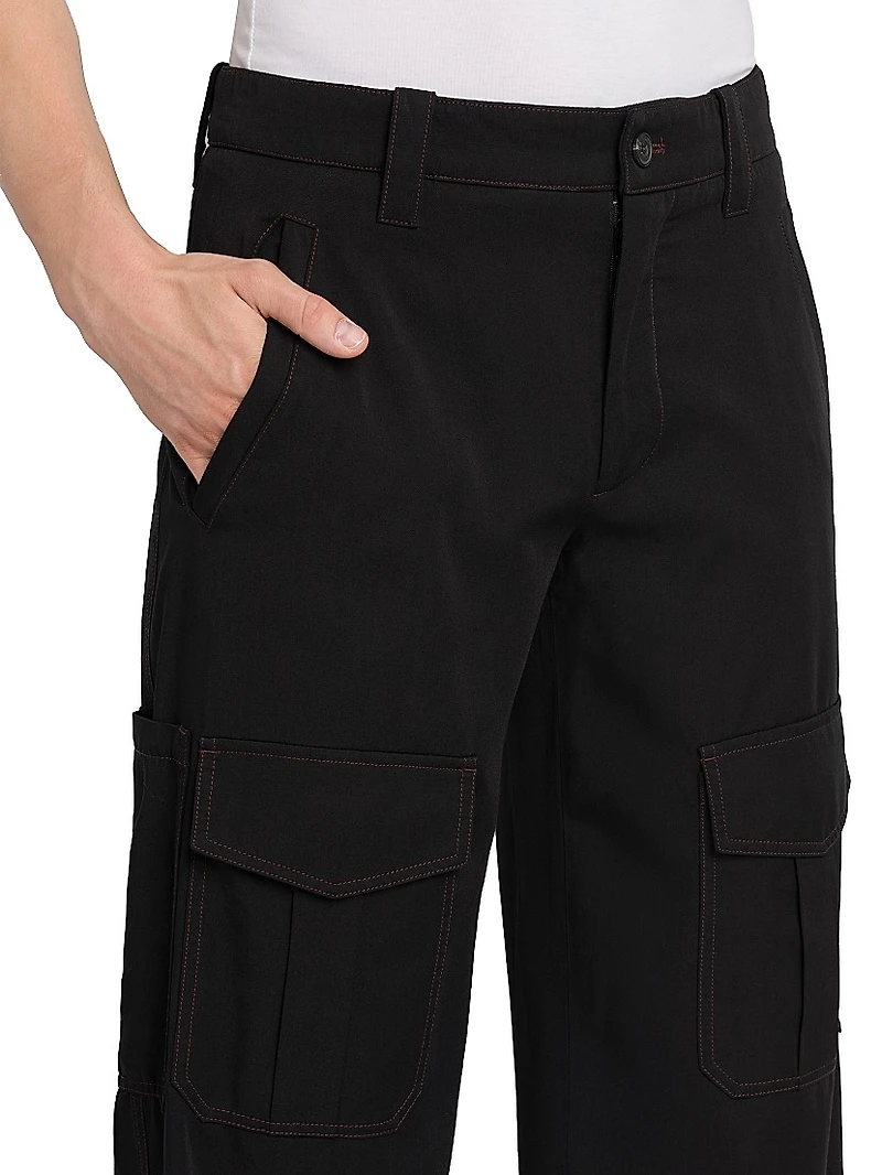 Low-Rise Cargo Pants