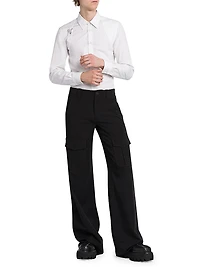 Low-Rise Cargo Pants