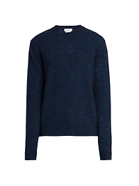Wool-Blend Crewneck Sweater