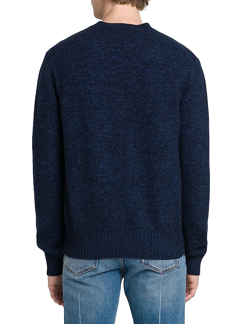 Wool-Blend Crewneck Sweater