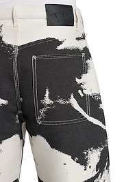 Skull Paint Carpenter Jeans