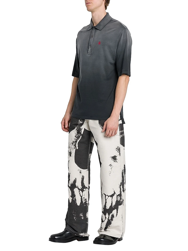 Skull Paint Carpenter Jeans
