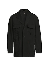 Deconstructed Wool Jacket