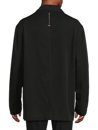 Deconstructed Wool Jacket