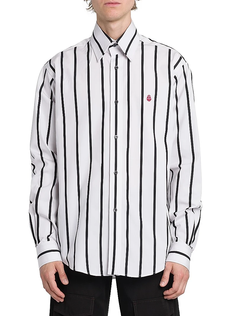 Stripe Cotton Shirt