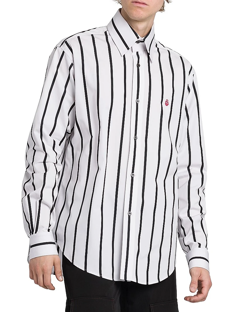 Stripe Cotton Shirt