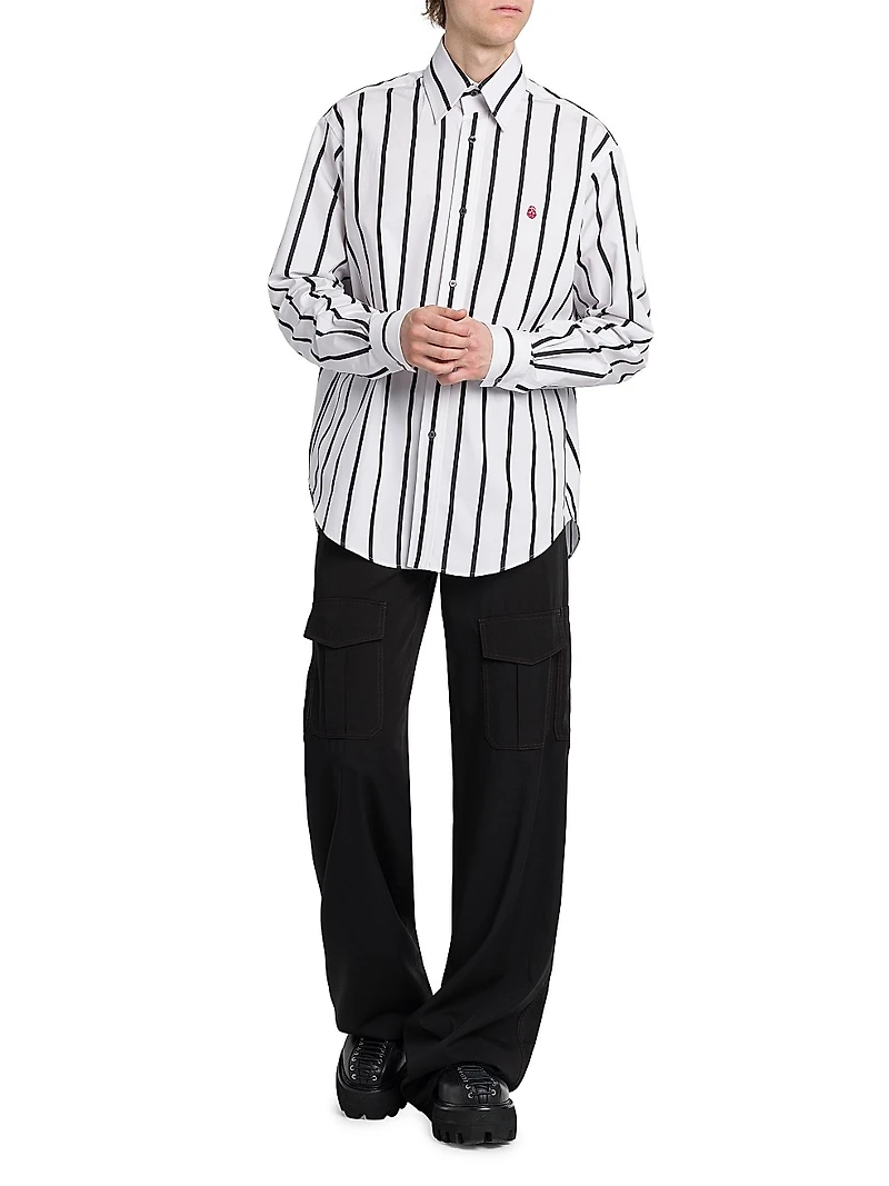 Stripe Cotton Shirt