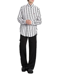 Stripe Cotton Shirt