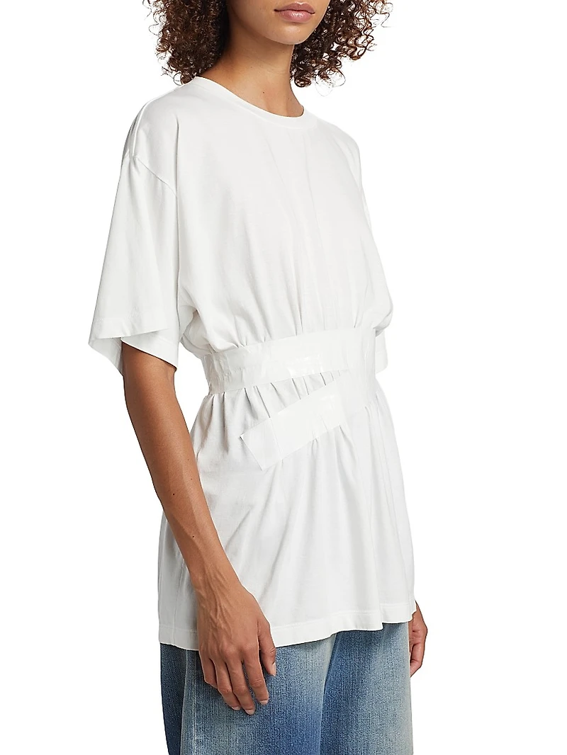 Tape Jersey Crewneck T-Shirt