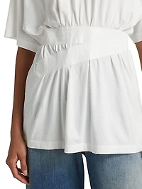 Tape Jersey Crewneck T-Shirt