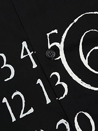 Logo Cotton-Blend Mini Shirtdress