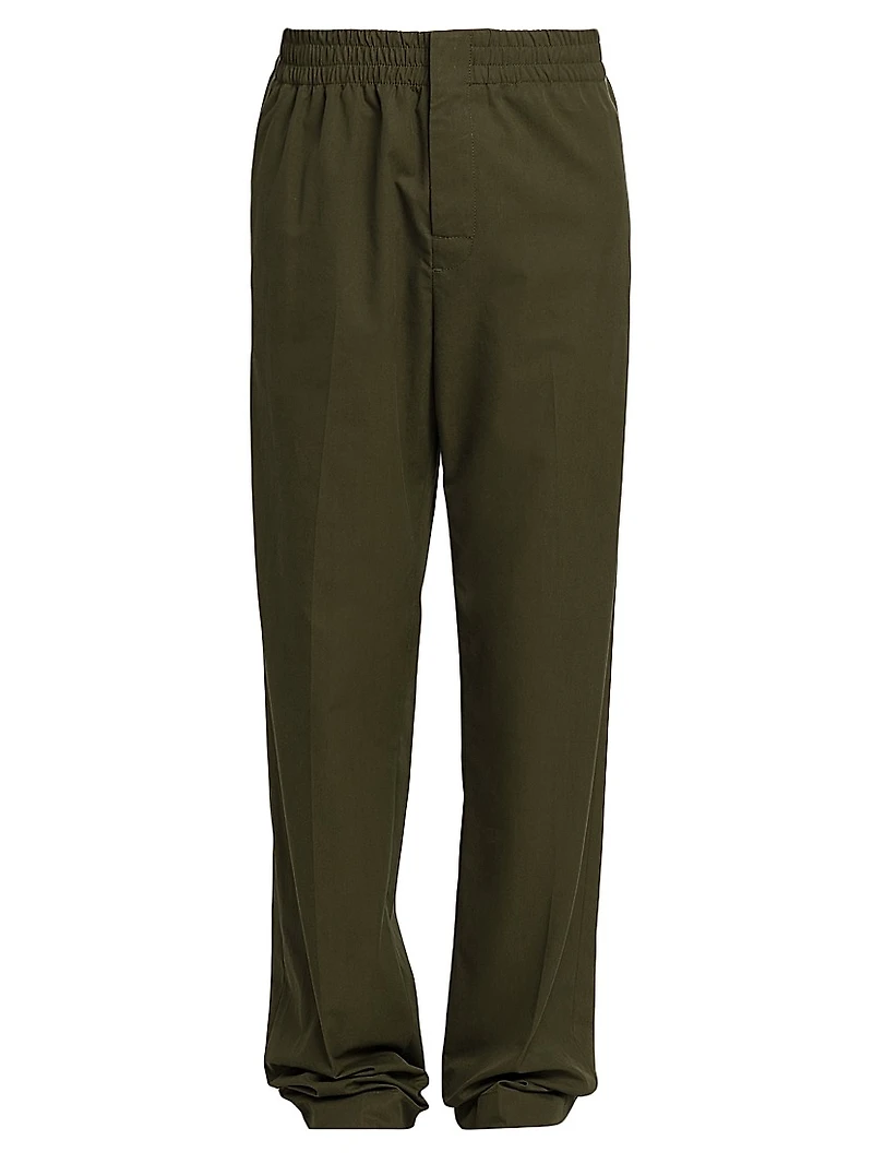 Light Cotton Twill Trousers