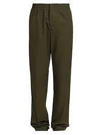 Light Cotton Twill Trousers