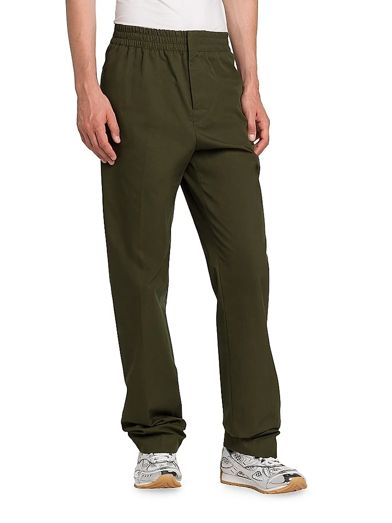 Light Cotton Twill Trousers