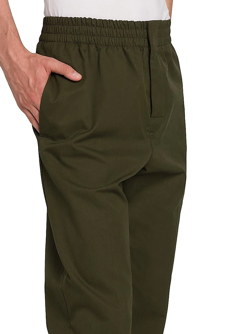 Light Cotton Twill Trousers