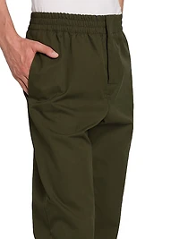 Light Cotton Twill Trousers