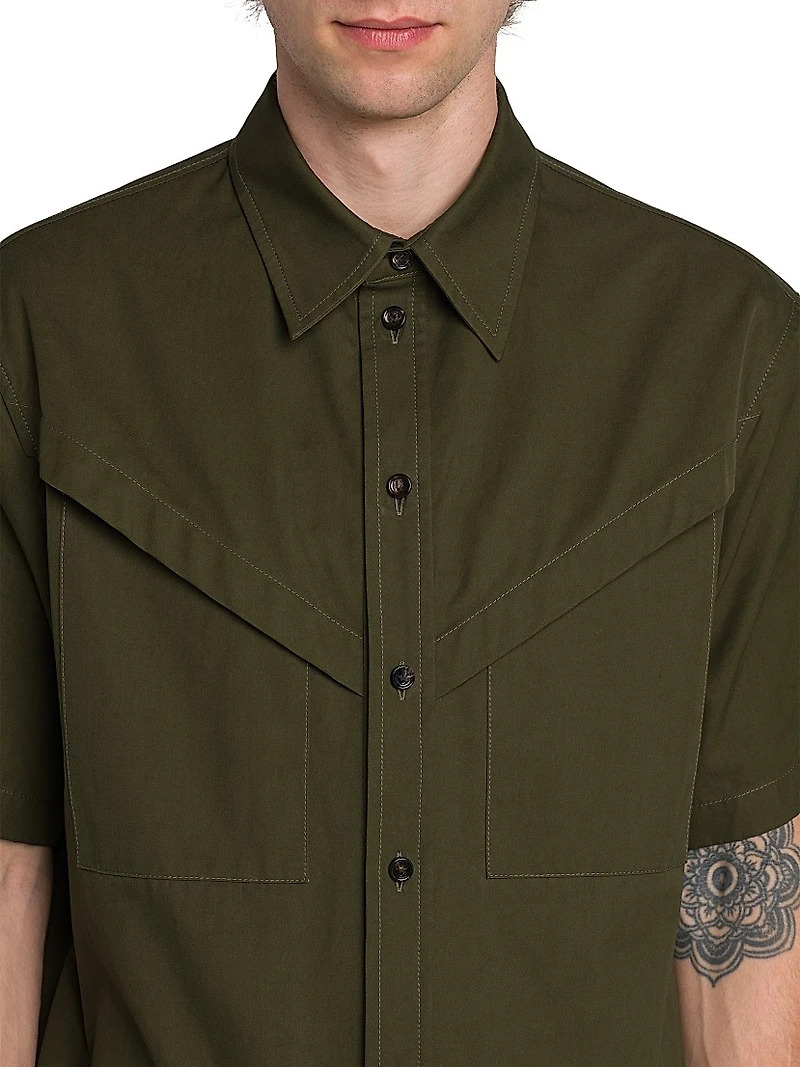 Light Cotton Twill Shirt