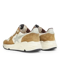 Running Leather Low-Top Sneakers