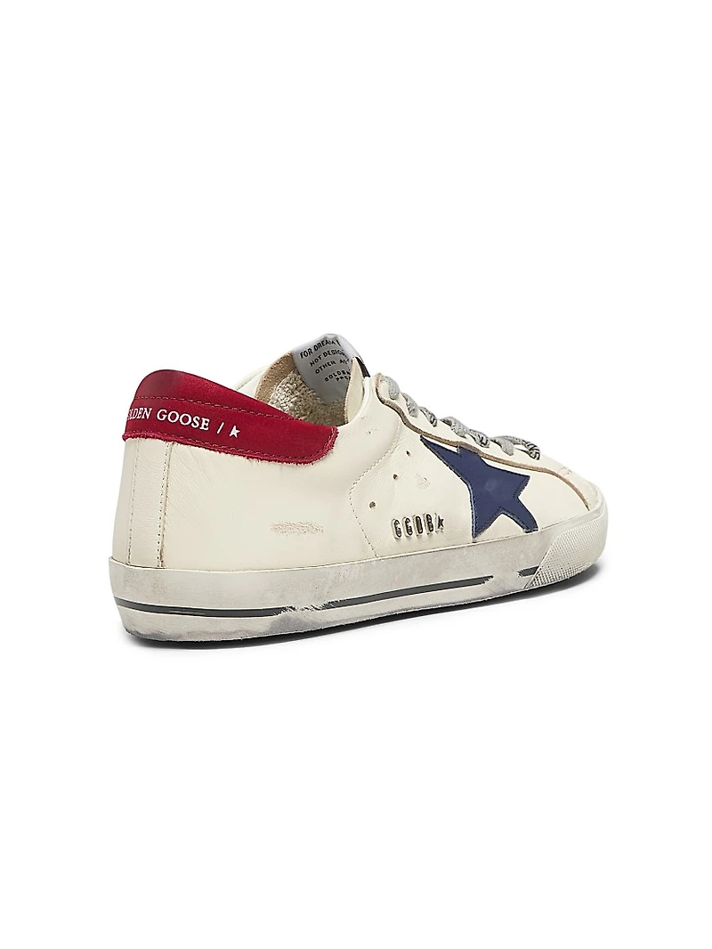 Super Star Leather Low-Top Sneakers