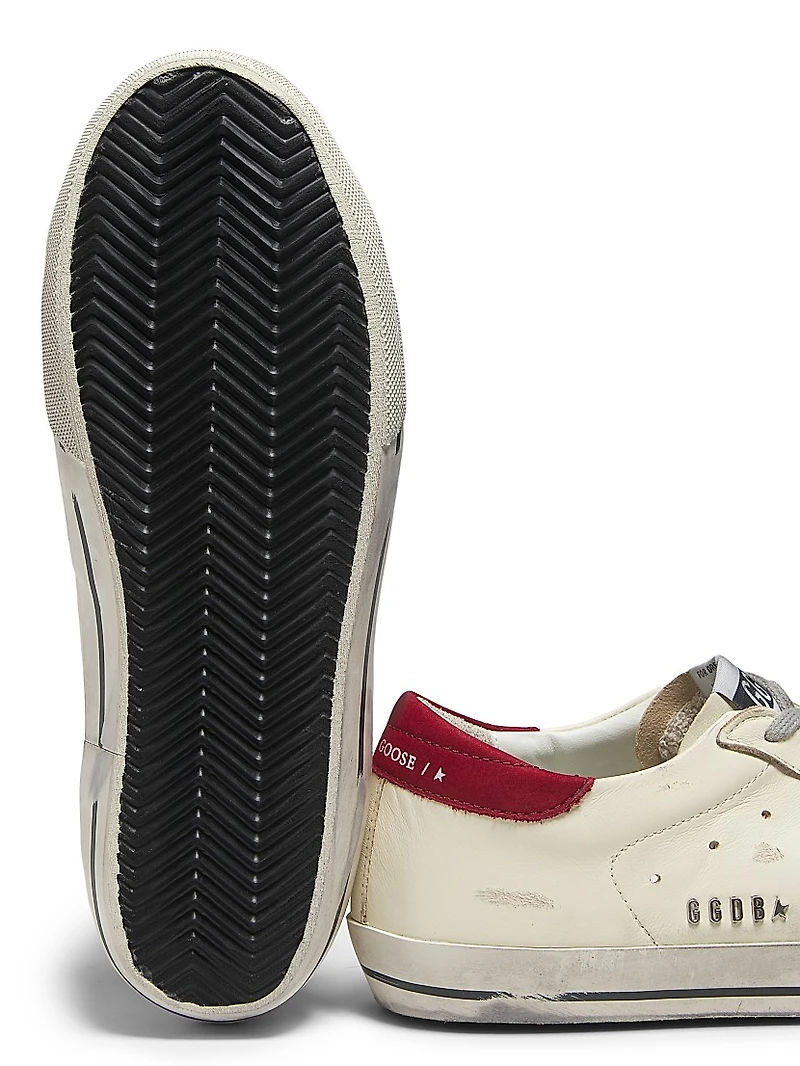 Super Star Leather Low-Top Sneakers