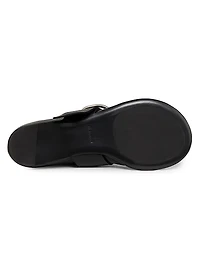 Leather Ballerina Flats