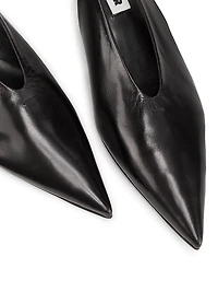 Cruise 35MM Leather Kitten-Heel Pumps