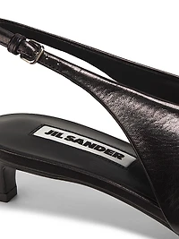 Cruise 35MM Leather Kitten-Heel Pumps