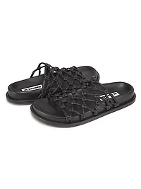 Woven Leather Sandals
