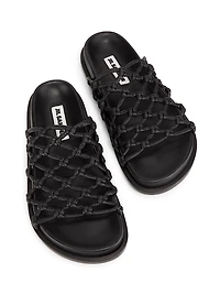 Woven Leather Sandals