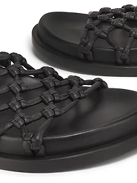 Woven Leather Sandals
