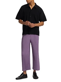 Monthly Colors: April Button-Front Shirt