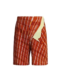 Windswept Plaid Shorts