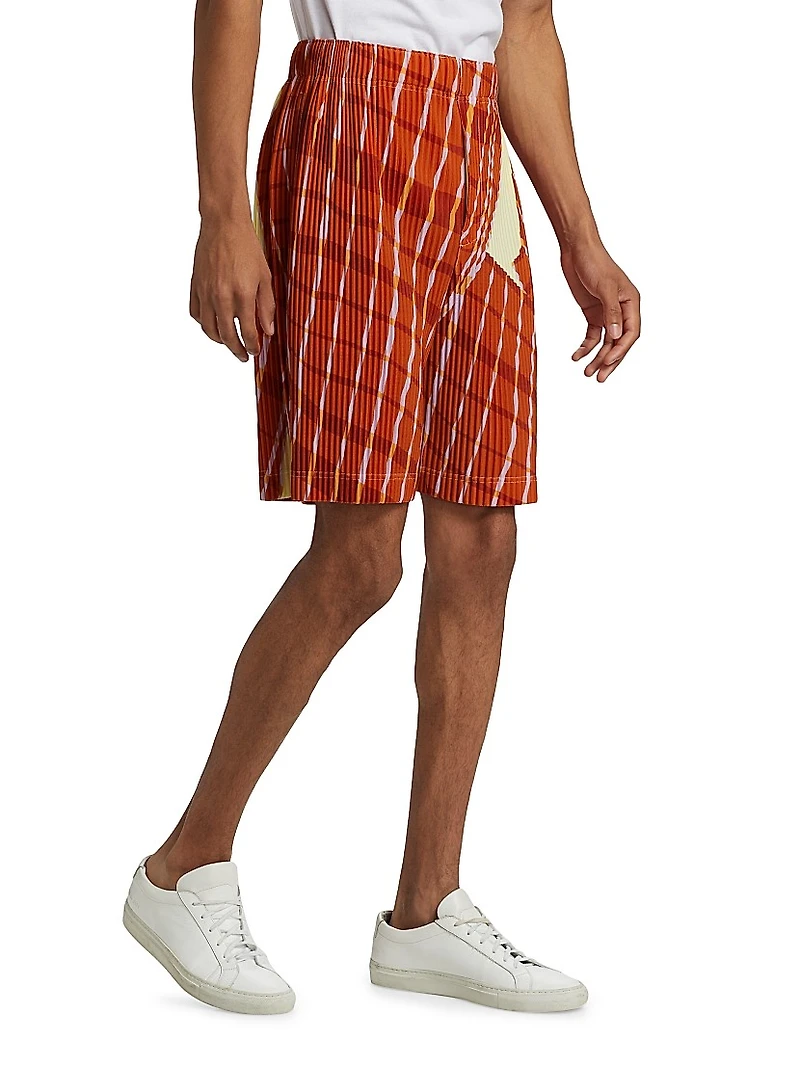 Windswept Plaid Shorts