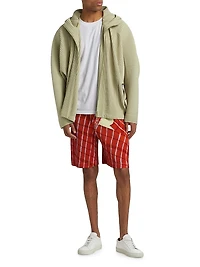 Windswept Plaid Shorts