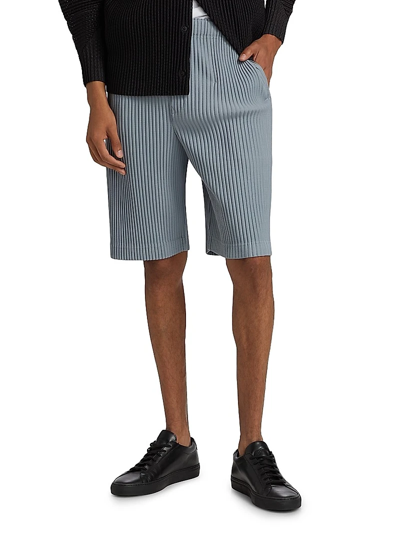 Pleated Shorts
