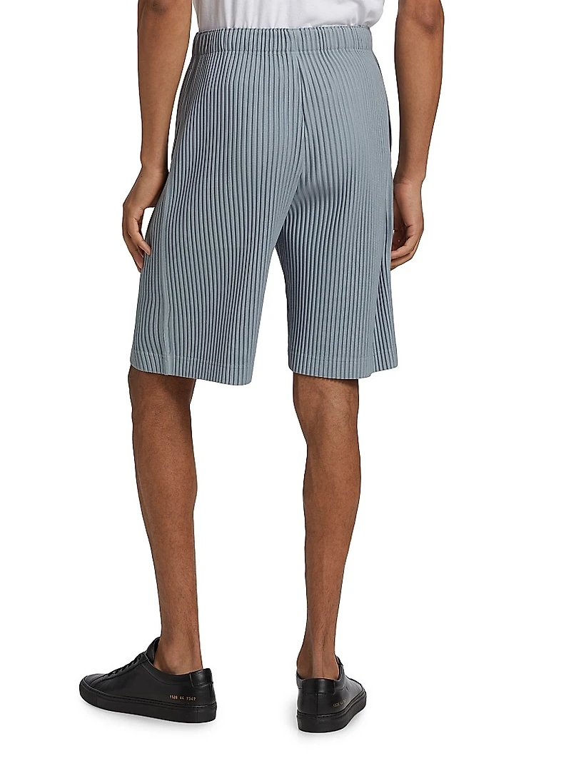Pleated Shorts