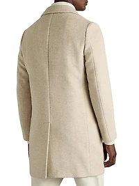 Timpano Wool-Blend Double-Breasted Coat