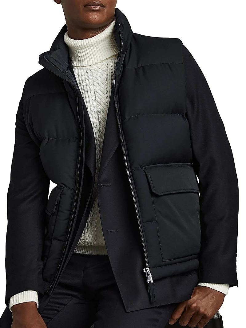 Dante Quilted Zip Vest