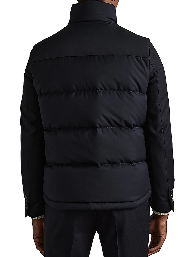 Dante Quilted Zip Vest